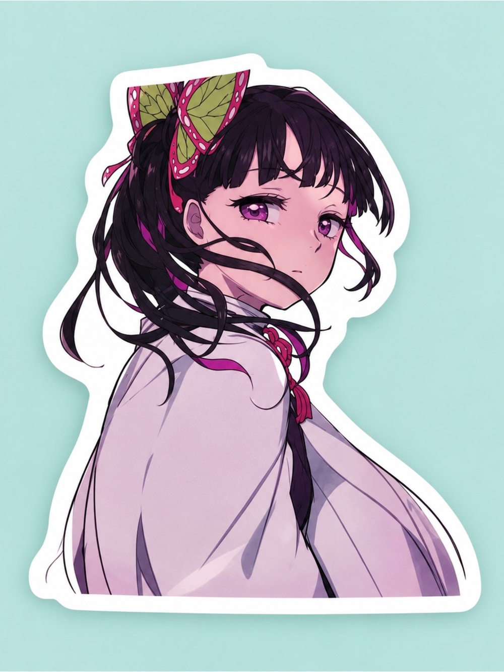 Kanao Tsuyuri Demon Slayer Sticker | Anime Vinyl Decal